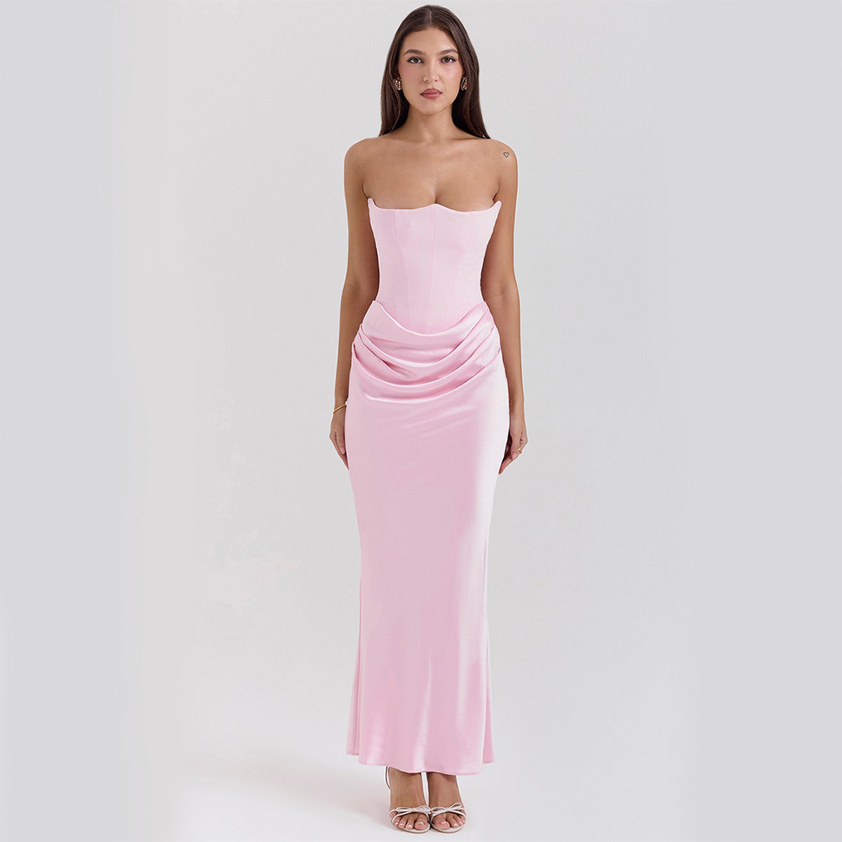 Roux Strapless Dress