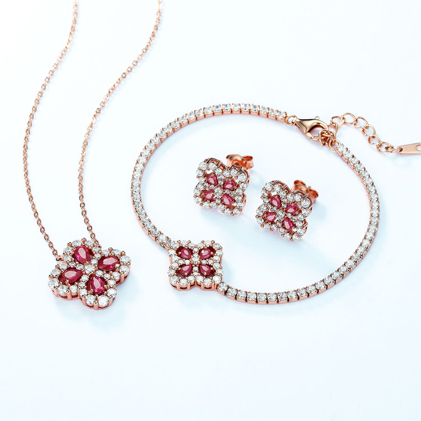 Flora Pendant Necklace | 925 Sterling Silver