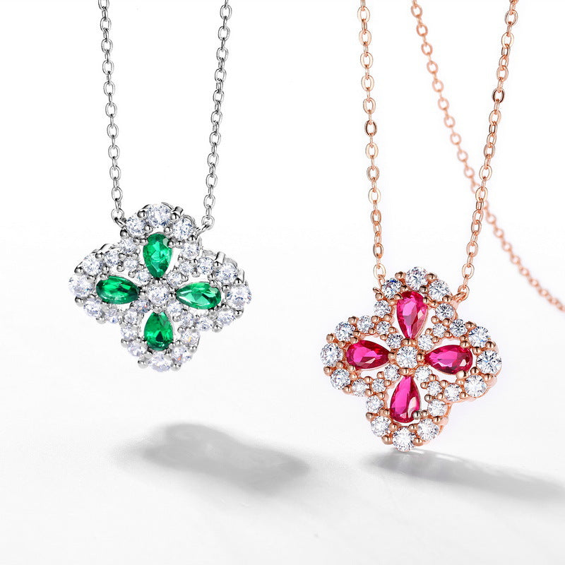 Flora Pendant Necklace | 925 Sterling Silver
