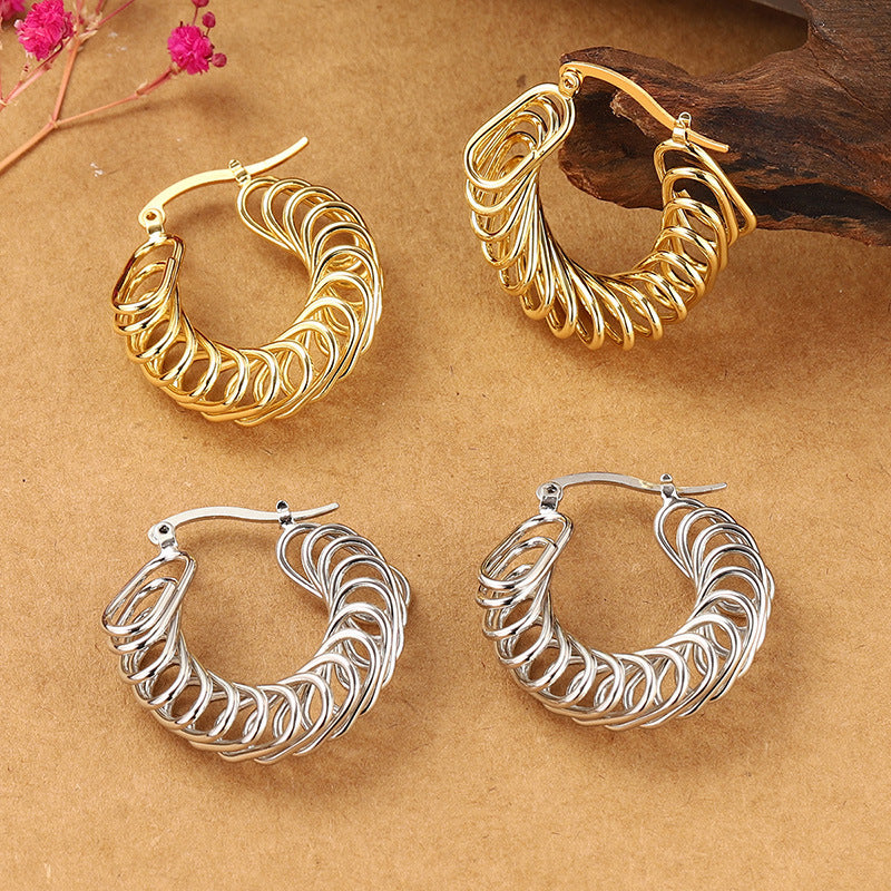 Helix Hoop Earrings