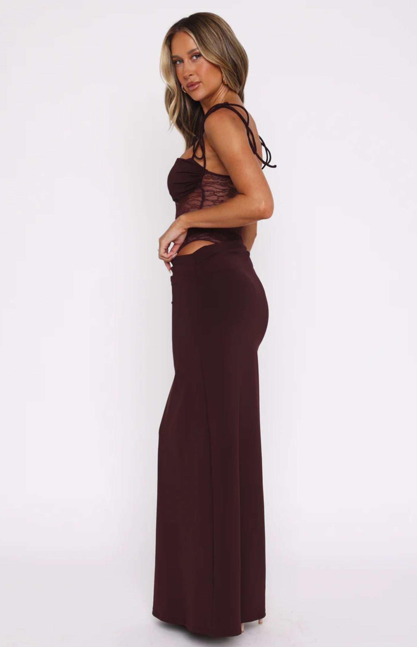 Selur Lace Maxi Dress