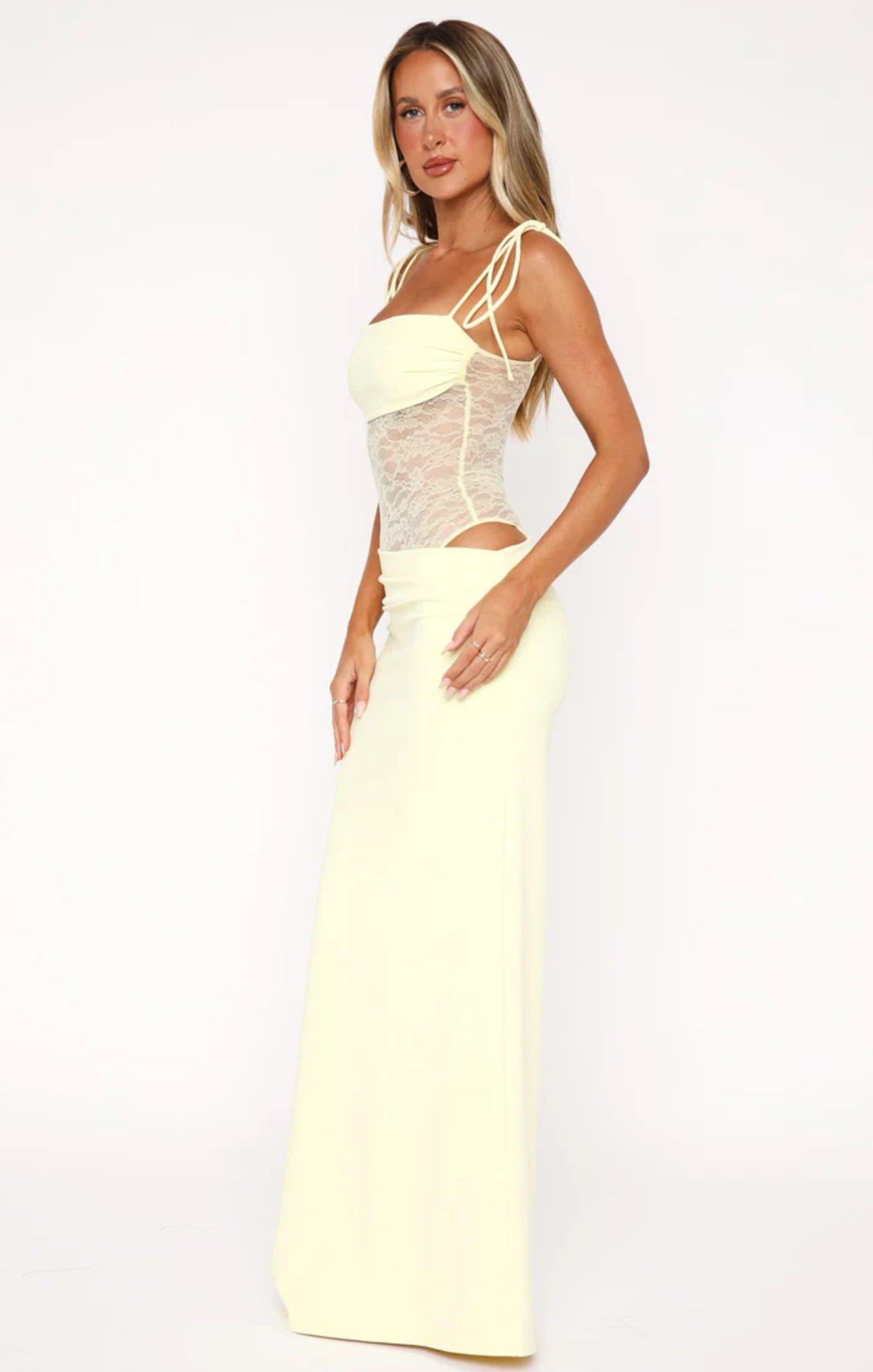 Selur Lace Maxi Dress