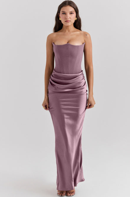 Roux Strapless Dress
