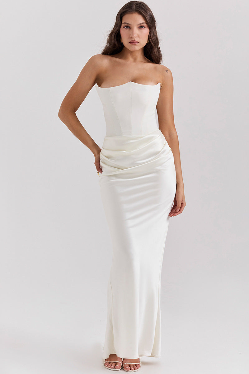 Roux Strapless Dress