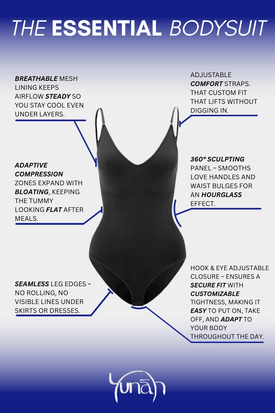 CurveLuxe™ Lift & Sculpt Bodysuit