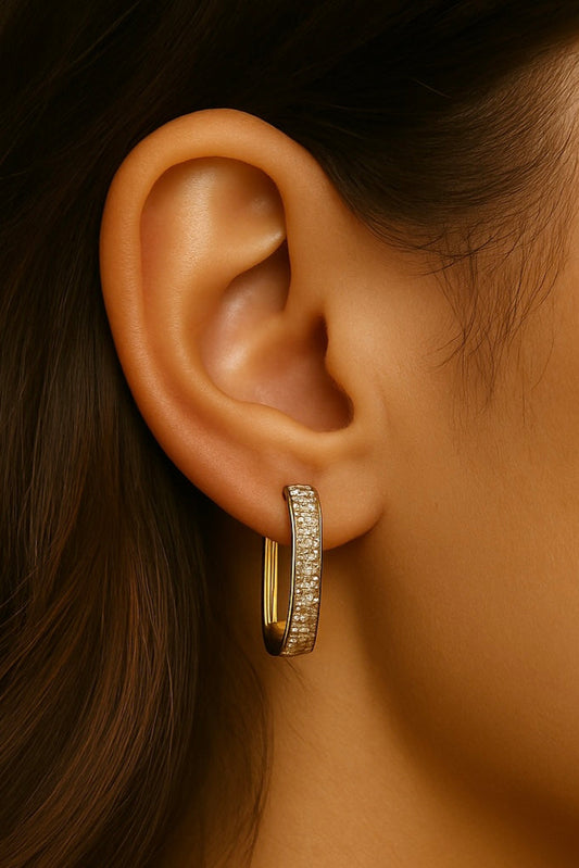 Verona Pavé Hoops